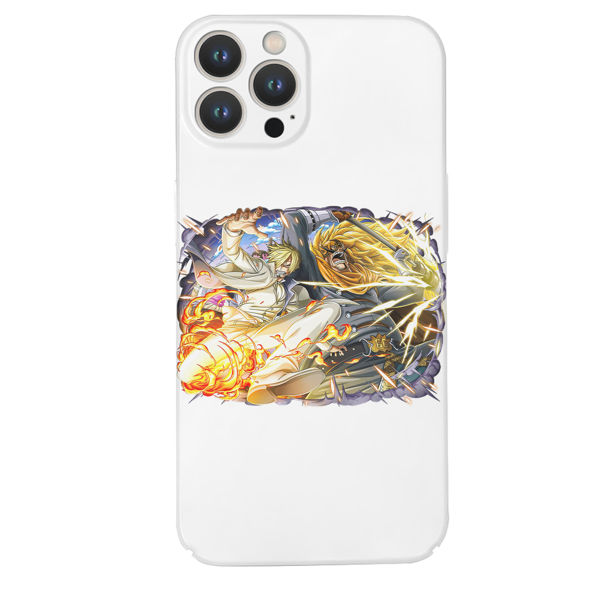 （画像用） ワンピース サンジ ONE PIECE Sanji 【iPhone 14シリーズ対応】ハードケース